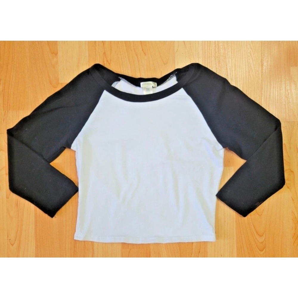 Bozzolo cropped baseball tee